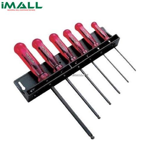 Bộ tuốc nơ vít lục năng đầu bi (Ball point hex key Driver) Tone BPD600