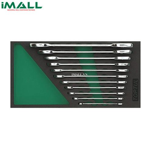 Bộ cờ lê 2 đầu miệng 11 chi tiết (AAEJ: 6x7 ~ 30x32mm) Toptul GVA1103
