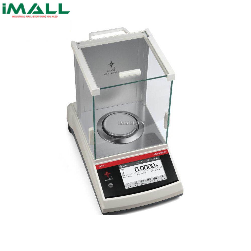 Cân phân tích HUAZHI PTY-124/223 (120/220g, 0.1/0.5mg, chuẩn trong)