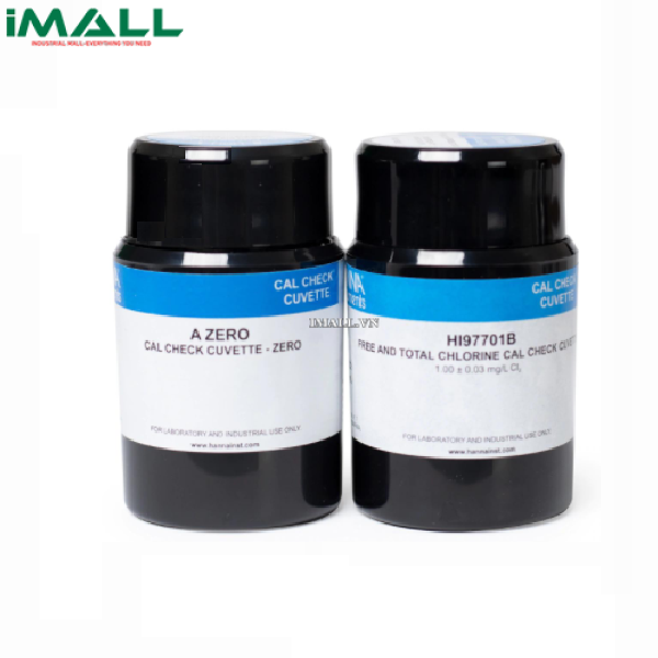 Dung Dịch Chuẩn CAL Check Clo Dư Và Clo Tổng Cho Máy Đo Quang HANNA HI97701-11