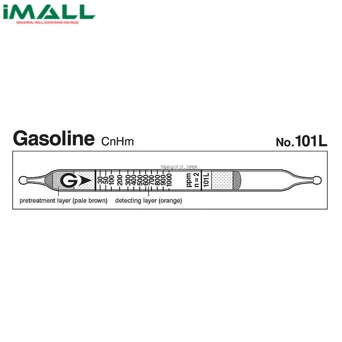 Ống dò đo nhanh Xăng CnHm Gastec 101L (30 ~ 2000 ppm)