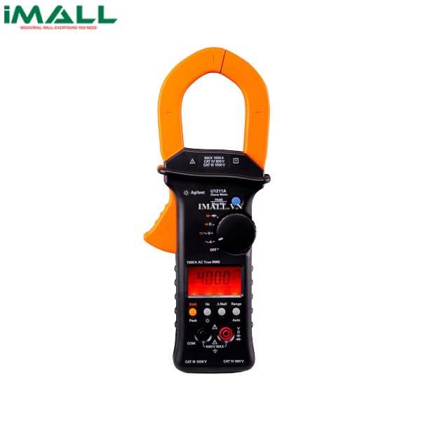 KEYSIGHT U1211A Clamp Meter (AC 1000A; True RMS)