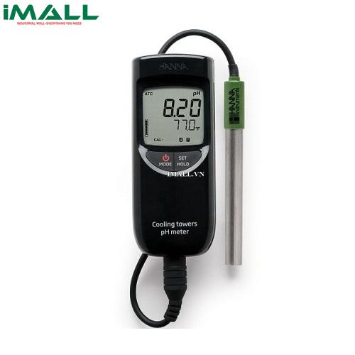 Máy đo pH/nhiệt độ cầm tay trong nồi hơi và tháp làm mát  HANNA HI99141 (-2.00~16.00 pH; -5.0~105.0°C)