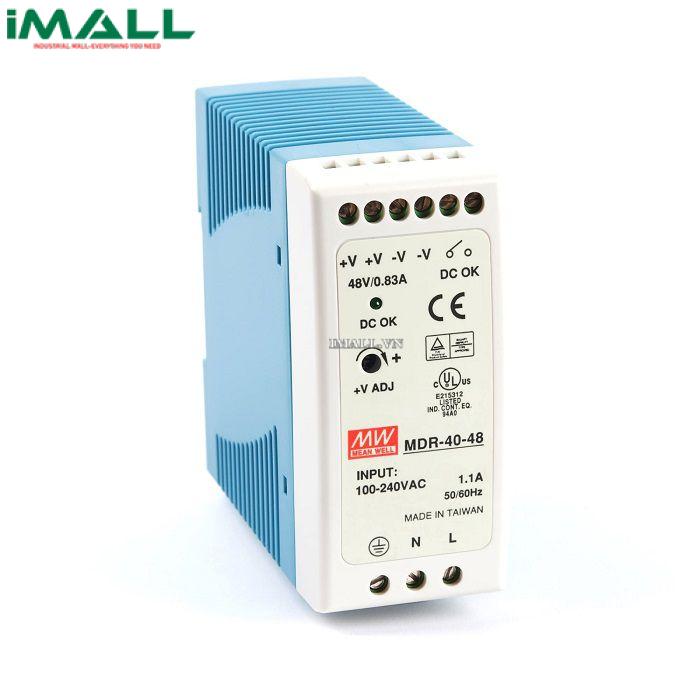 Bộ nguồn Meanwell MDR-40-48 (48V 40W 0.83A)