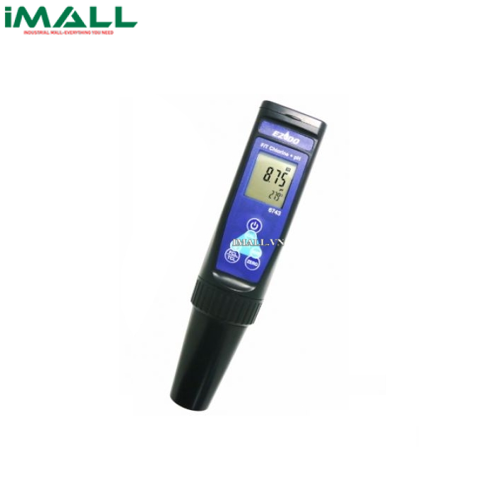 Máy đo Clo tự do và Clo tổng/pH cầm tay EZDO 6743 (0~3.50 ppm, -2.00~16.00 pH,-1999 ~2000mV)