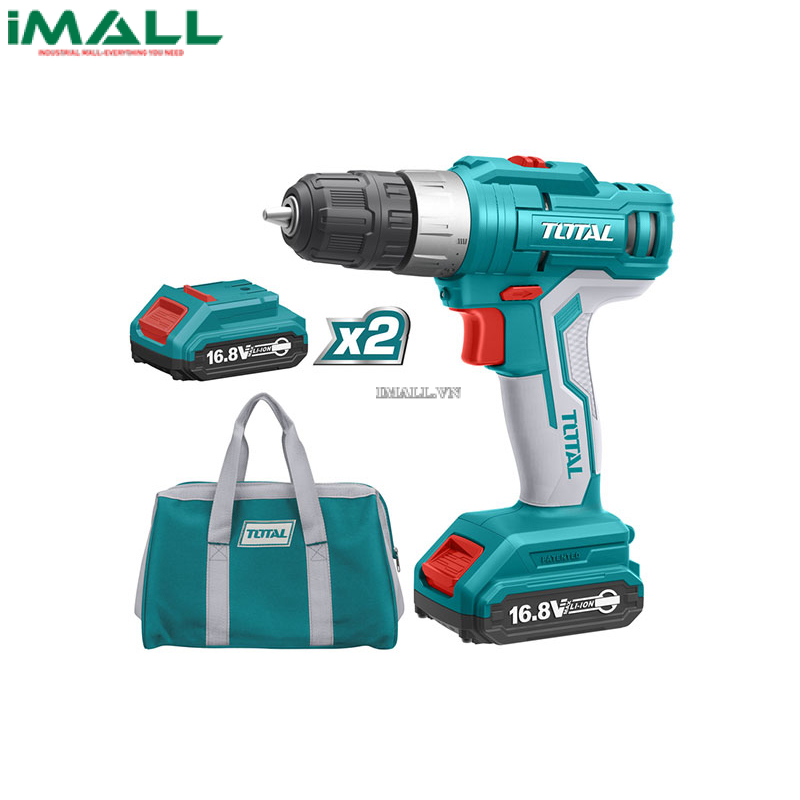 Máy khoan vặn vít dùng pin (16.8V) Total TDLI1612