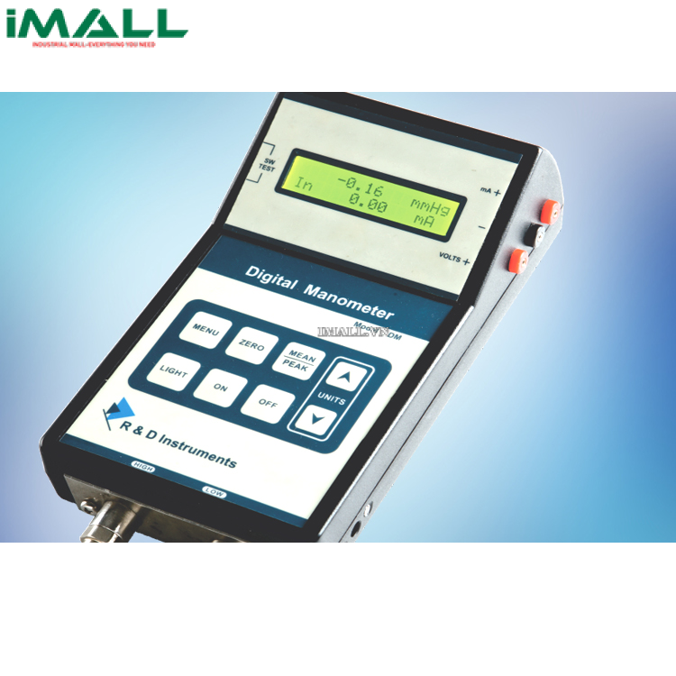 Máy đo áp suất chênh lệch R&D Instrument DM 10000 (0~10000 mmH2O ; 0.025%)