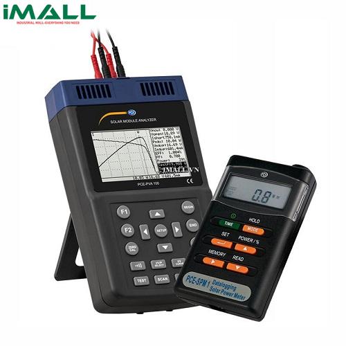 Máy đo quang điện (0~60V; 0.01~12A; 0~ 2000 W/m²) PCE PVA 100-SPM 1-KIT
