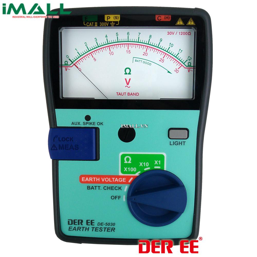 Đồng hồ đo điện trở đất DER EE DE-5030
