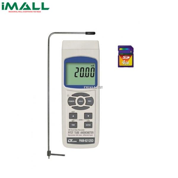 Máy đo lưu lượng gió, tốc độ gió Lutron PAM-9212SD (PITOT TUBE)