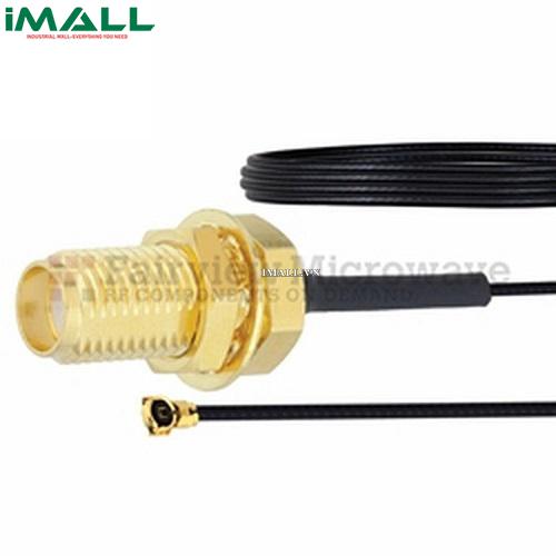 Cáp SMA Female - HMCX32 1.2 Plug Fairview FMCA1007 (0.81mm Coax; 3 GHz )
