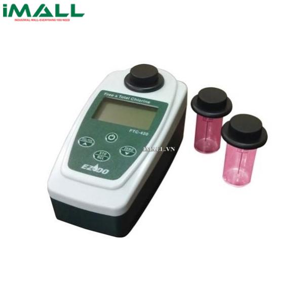 Máy đo Clo tự do và Clo tổng cầm tay EZDO FTC-420 (0〜5.00 ppm)