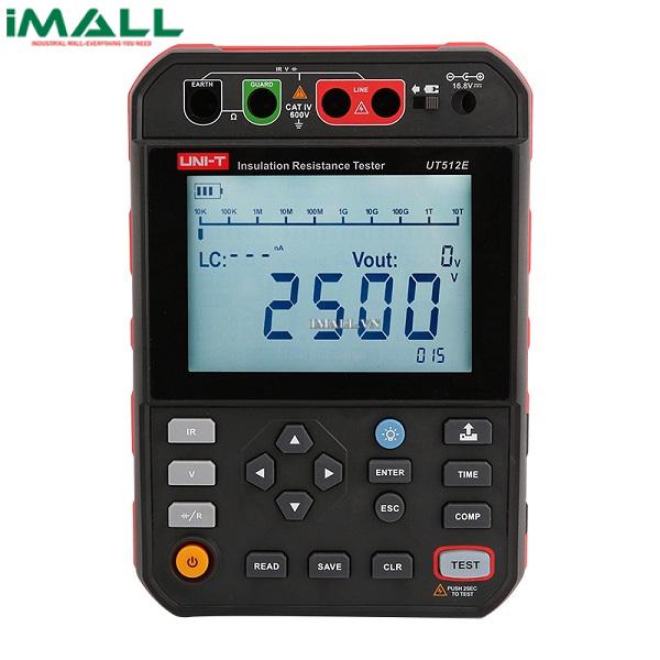 Máy đo điện trở cách điện (2500V, 2.50TΩ, 2.0uF) UNI-T UT512E
