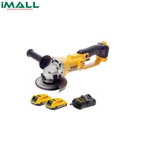 Máy mài dùng pin DeWALT DCG412D2-B1 (SET 2Ah) (18V)
