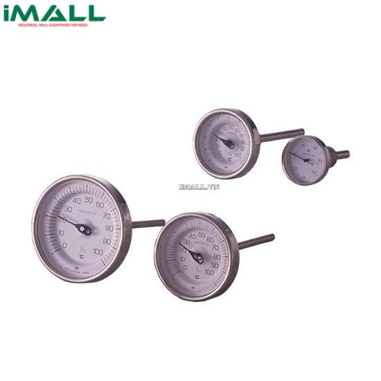 Đồng hồ đo nhiệt độ lưỡng kim skSATO BM-T-70S (2470-B, Đường kính mặt 70mm)