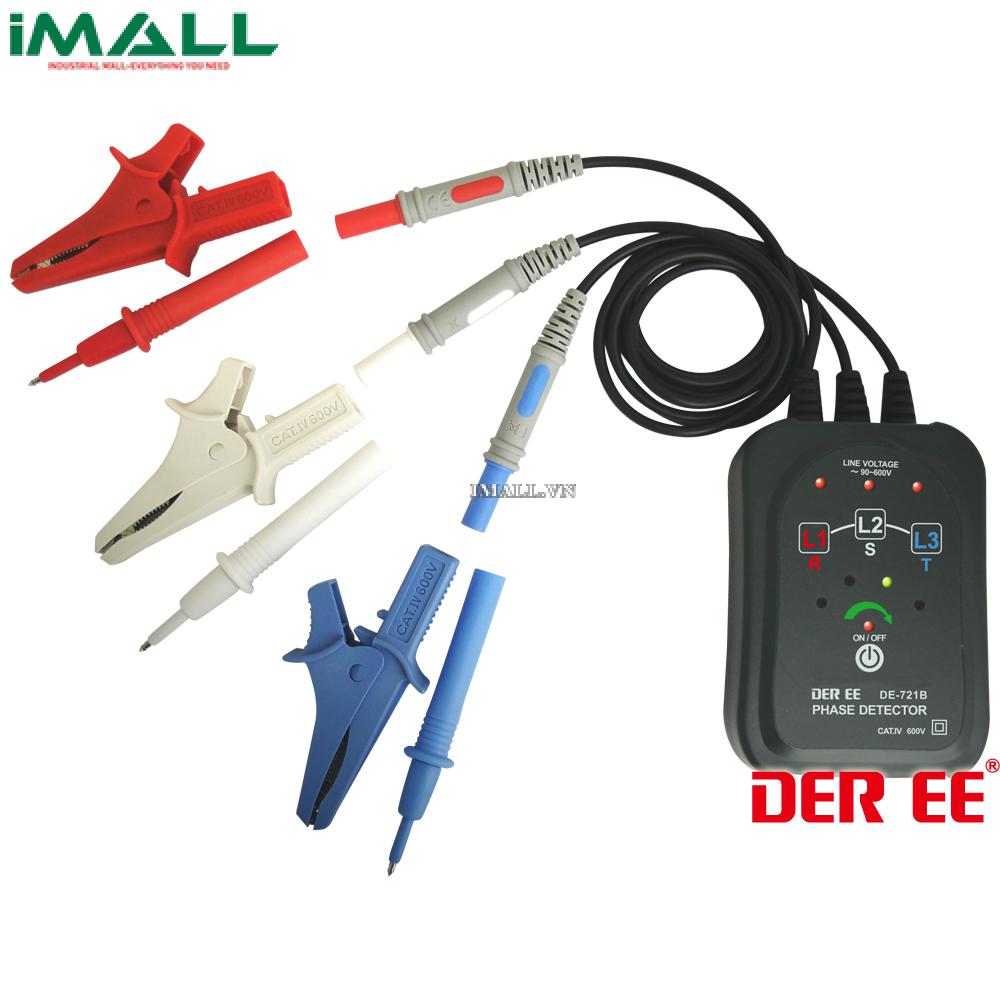 Đồng hồ đo thứ tự pha DER EE DE-721B (tiếp xúc, AC90V~600V)