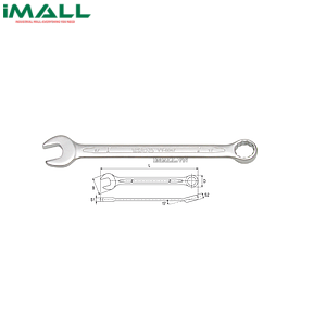Cờ lê vòng miệng hệ mét Yato YT-0017 (17mm)