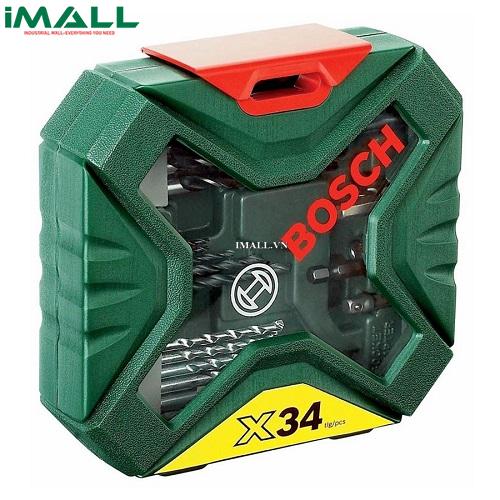 Bộ mũi khoan và vặn vít X-Line 34 chi tiết BOSCH 2607010608