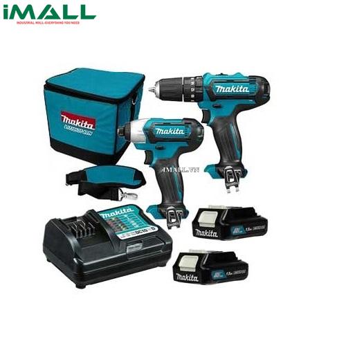 Combo máy khoan vặn vít pin  Makita CLX202S (12V)