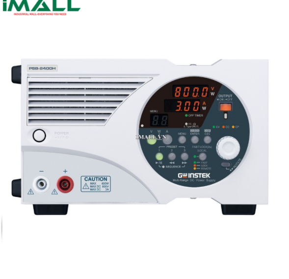 Nguồn DC lập trình chuyển mạch GW Instek PSB-2400L2 (80V, 40A, 800W, 2CH)