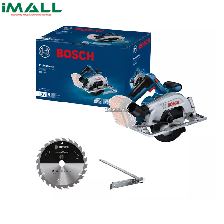 Máy cưa đĩa dùng pin 18V Bosch GKS 185-LI SOLO (06016C12L1)
