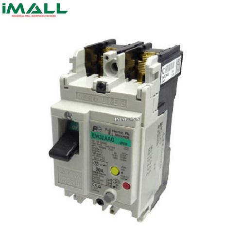 CB khối chống giật ELCB Fuji EW32AAG-2P 20A (2.5kA)
