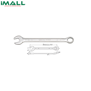 Cờ lê vòng miệng hệ mét Yato YT-0018 (18mm)
