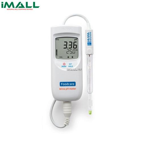 Máy đo pH/Nhiệt độ trong nước ép và must của rượu nho HANNA HI99111 (-2.00~16.00 pH)