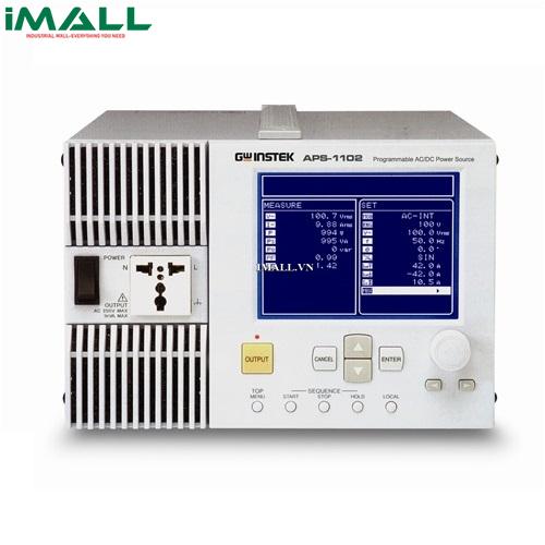Nguồn lập trình AC/DC GW INSTEK APS-1102A (200V, 10A, 1kVA)