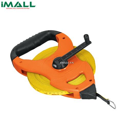 Thước dây sợi thủy tinh có tay cầm 100m (12645) Truper TFC-100ME