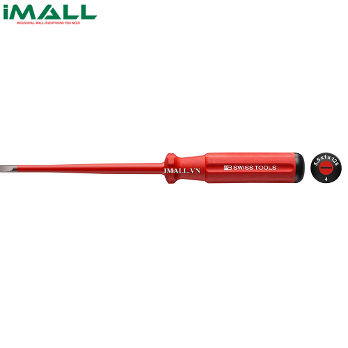 Tô Vít Slim Mũi Dẹp 5.5mm Cách Điện 1000 Volt PB Swiss Tools PB 5100.SL 4-125/5.5