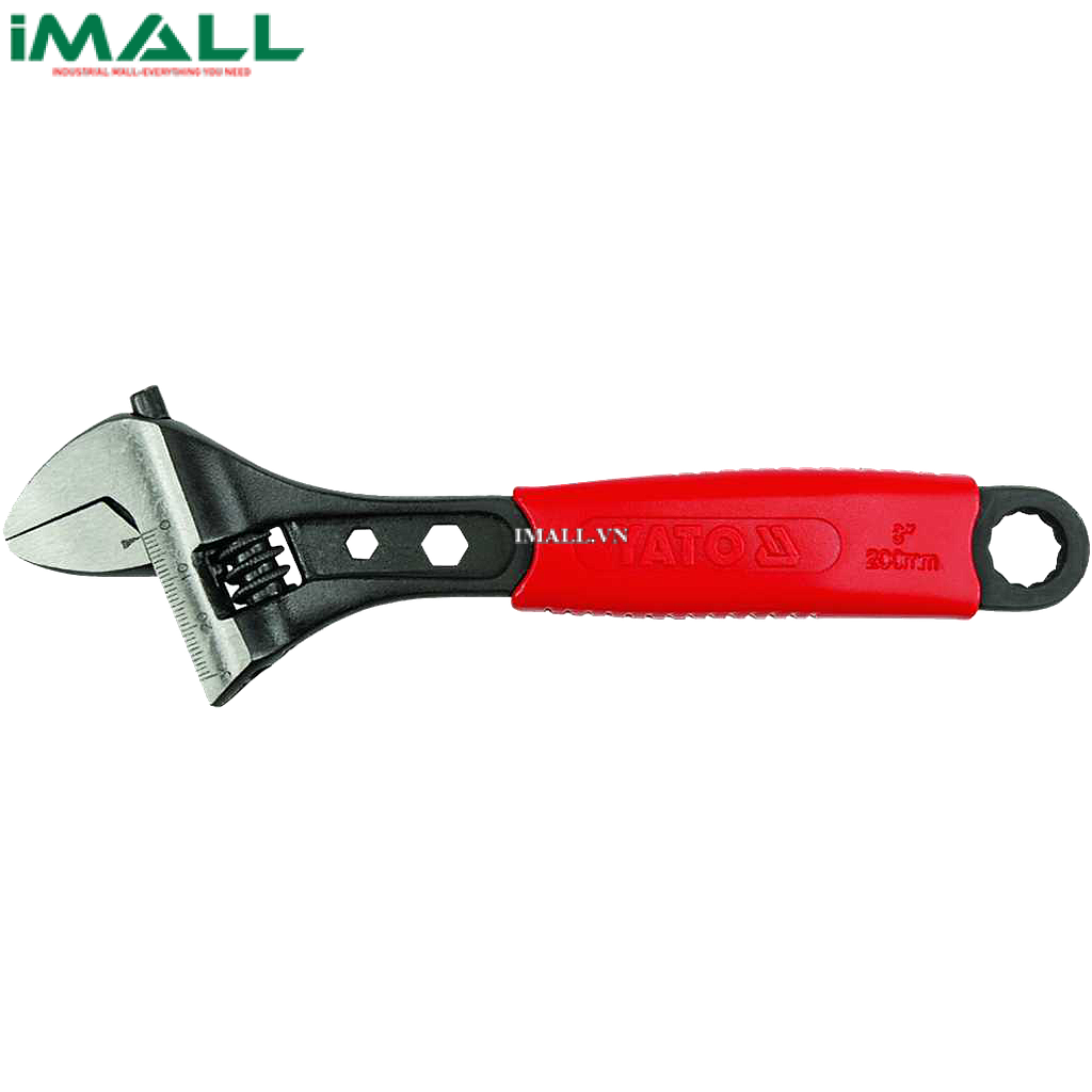 Mỏ lết hệ mét chuôi nhựa Yato YT-2173 (12")