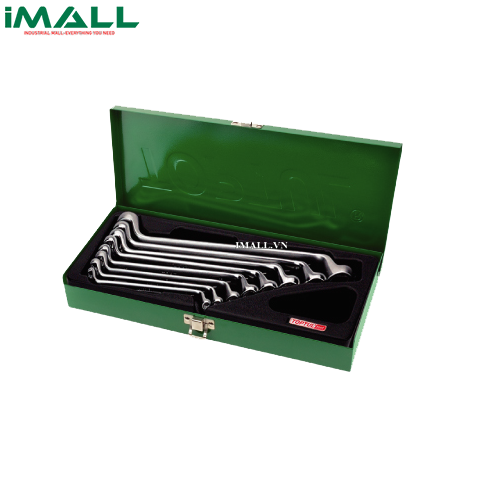 Bộ Cờ lê 2 đầu vòng 75 độ 8 món (AAEI: 6x7 ~ 20x22mm, có hộp đựng) TOPTUL GAAD0807