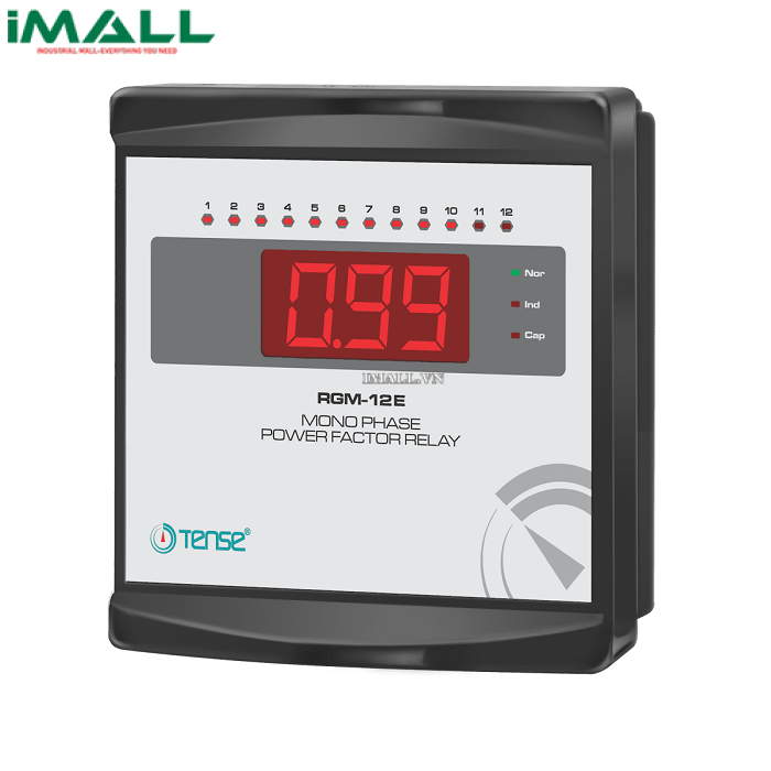 Bộ điều khiển công suất tụ bù tự động TENSE RGM-12E (12 cấp độ)