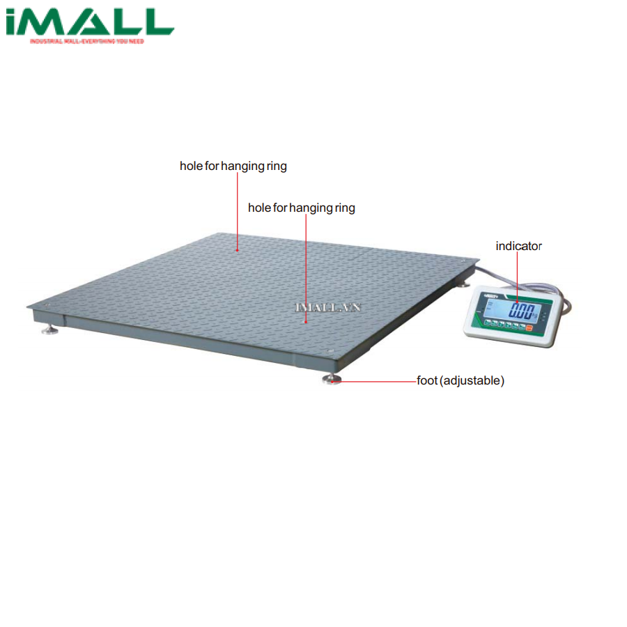 Cân sàn INSIZE 8401-2T1212 (1kg; 20kg-2t)