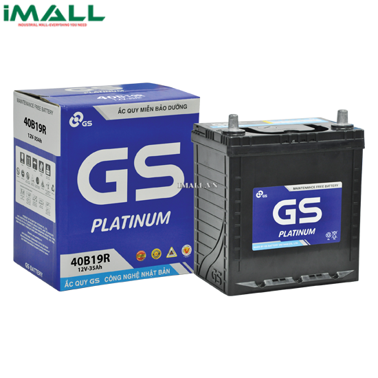 Bình ắc quy GS 40B19R (12V, 35AH)
