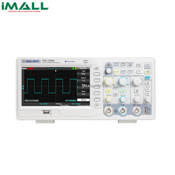 Máy hiện sóng số SIGLENT SDS1152CML+ (150MHz; 2+EXT; 1GSa/s)
