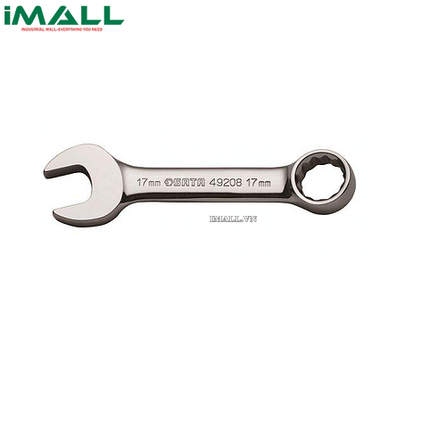 Cờ lê vòng miệng loại ngắn SATA 49208 (17mm)