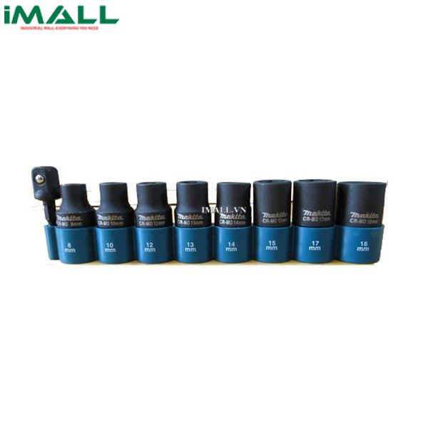 Bộ tuýp 1/2" 9 chi tiết Makita B-55762 (8~18mm)