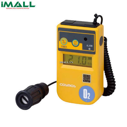 Máy đo khí Oxy (O2) Cosmos XO-326IIsB (Cáp cảm biến xoăn 1m)