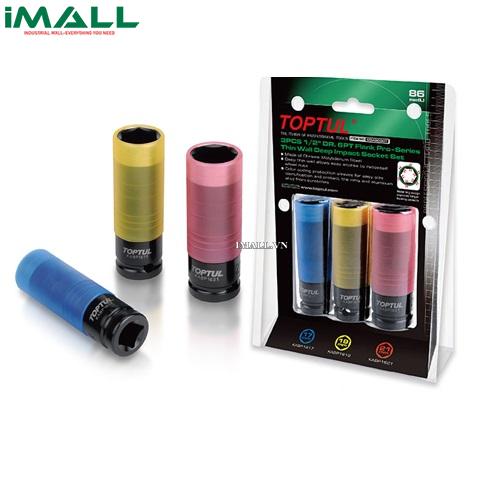 Bộ đầu tuýp 1/2" chi tiết Toptul GDAS0301