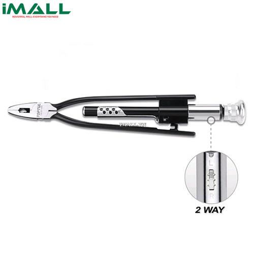 Kìm kẹp xoắn kẽm 2 chiều Toptul DACB1A09