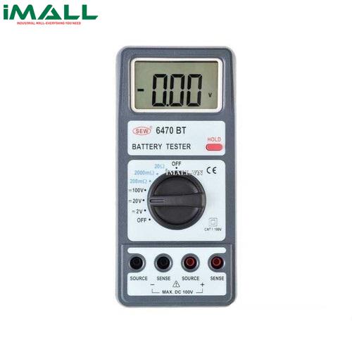 Thiết bị kiểm tra Ắc quy và PIN SEW 6470 BT (0-100V, 0-20 Ohm)