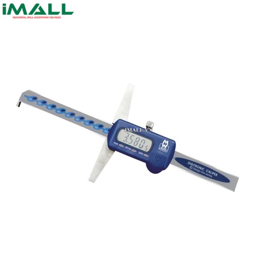 Thước đo sâu điện tử (có đầu móc) Moore & Wright MW170-20DH (0-200mm, 0.01mm)