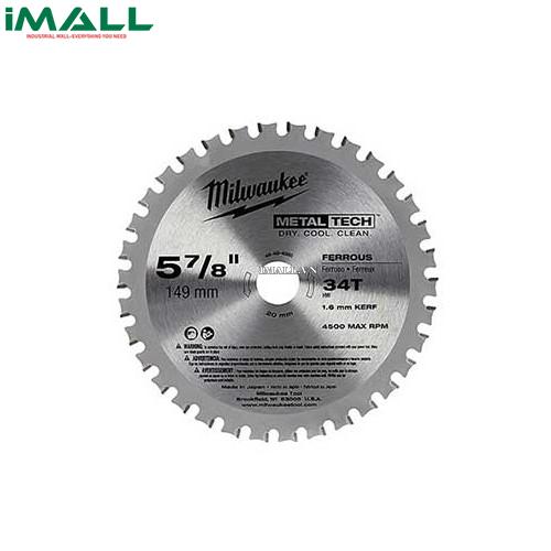 Lưỡi cắt kim loại Milwaukee 48-40-4080 34T (149mm)