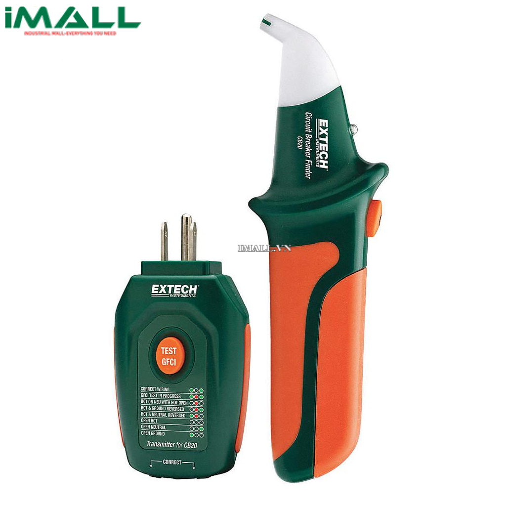 Máy dò tìm thiết bị điện nối với CB EXTECH CB20