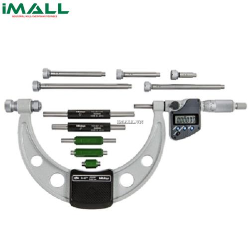 Panme điện tử đo ngoài thay đầu đo (0-150 mm (0-6”)) Mitutoyo 340-351-30