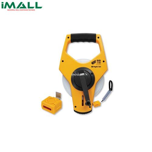 Thước dây 50 mét vạch 1mm, rộng 12.5mm, sợi thủy tinh Niigata Seiki GFM-50KD