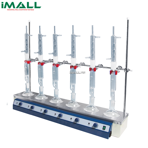 Bếp đun bình cầu 6 vị trí WITEG WHM (250/300; 450°C) (DH.WHM12293)
