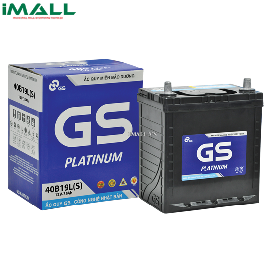 Bình ắc quy GS 40B19L(S) (12V, 35AH)